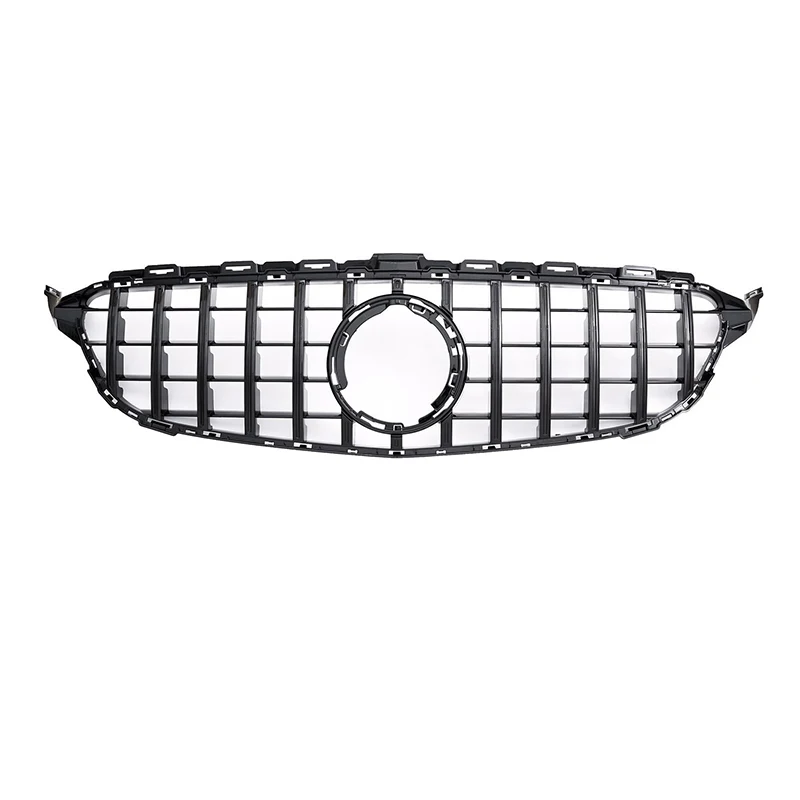 

For-Mercedes-Benz C-Class W205 C200 C250 C300 2019-on New GT Sport Style Front Bumper Racing Grille With Automobile Repacking