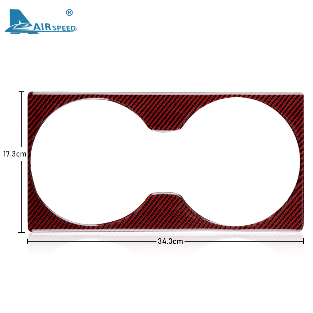 

AIRSPEED Carbon Fiber for Nissan GTR R35 2008-2016 Accessories Interior Trim Rear Seat Audio Speaker Frame panel Cover Sticker