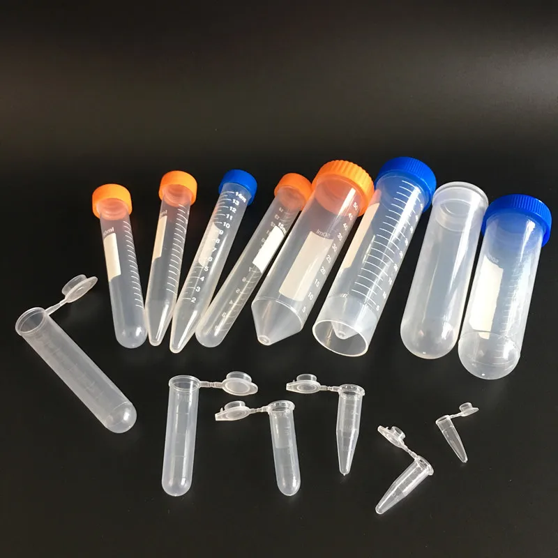 Тест tube【TEST TUBE】 1000 шт./упак. 0 6 мл Пластик центрифужной пробирки центрифужные