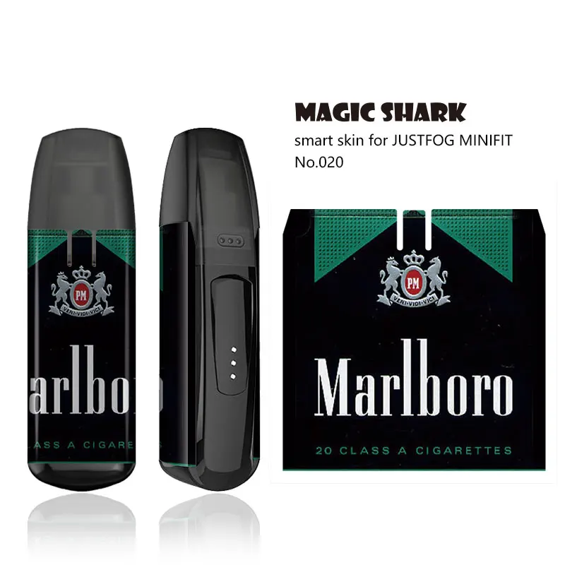 Наклейка Magic Shark Stereo 3M Joker панда змея Череп злые наклейки пленка чехол для JUSTFOG MINIFIT