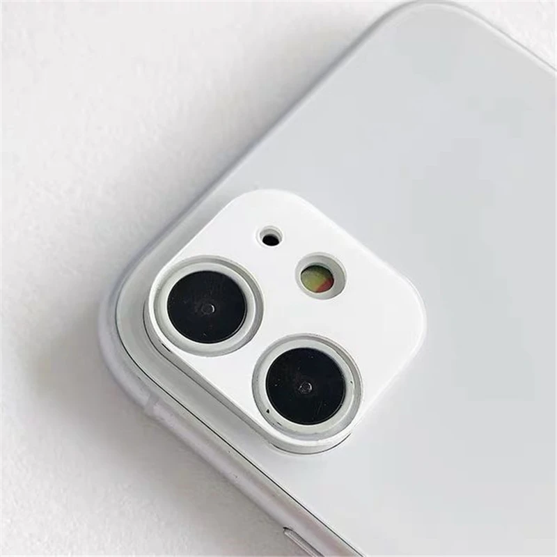 Цветная 9D защитная пленка закаленное стекло для iPhone 11 Pro 12 Max 12Mini защита экрана