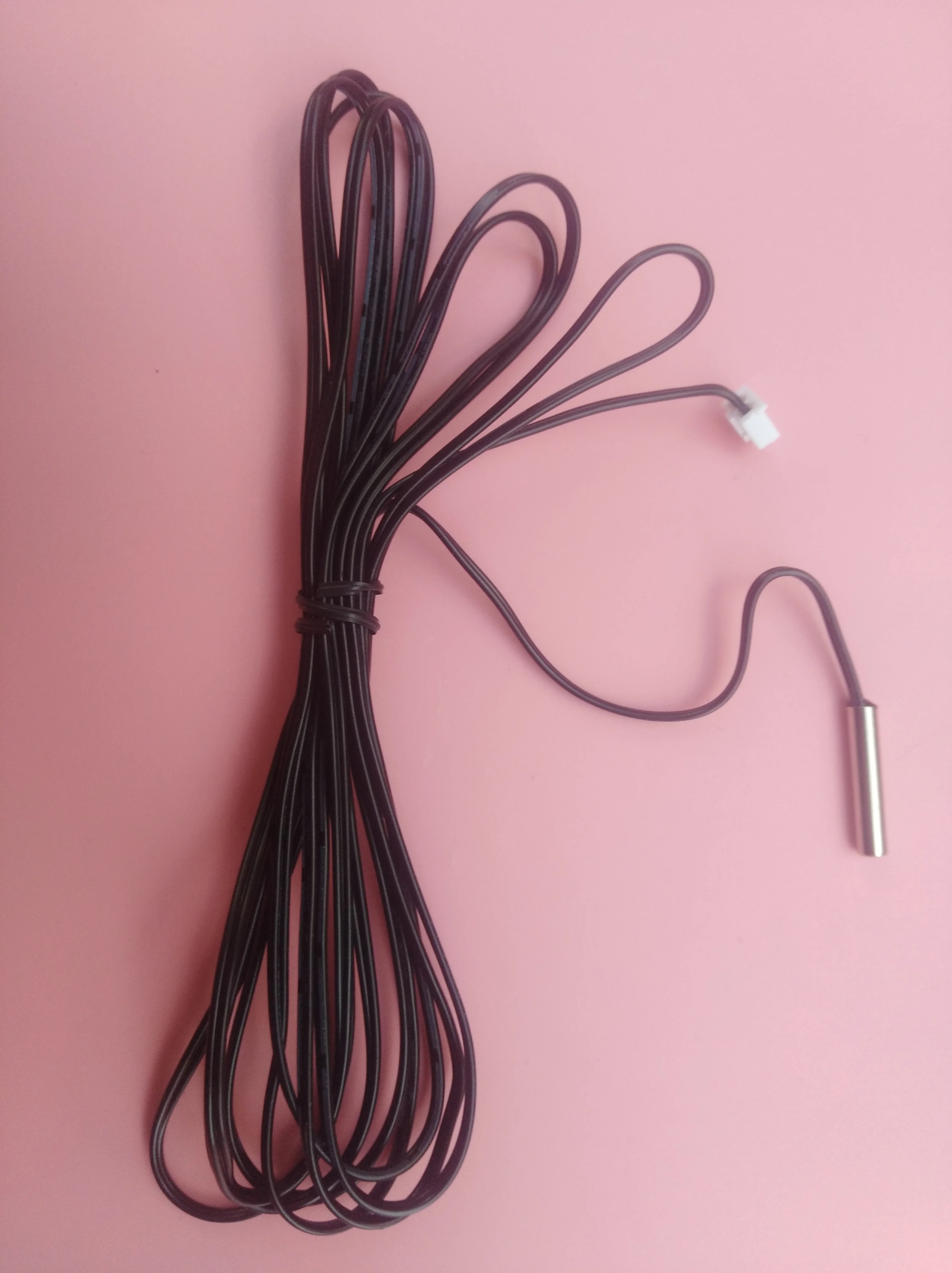 

100K Length 3 meters air conditioning temperature sensor/room temperature tube/plastic head/copper head/temperature probe