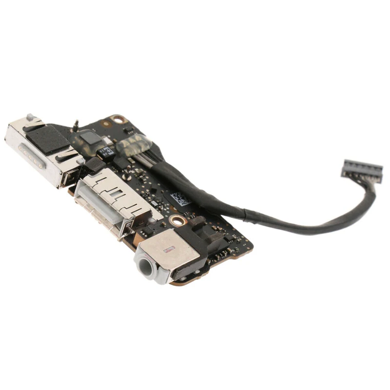 

DC Power Jack I/O Board Charging Port Flex Cable Connector for Macbook Air A1466 13 Inch VDX99