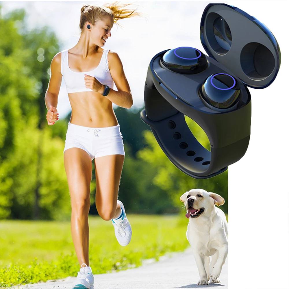 

TWS Bluetooth наушники с часами типа хранения HM50 наушники наручные наушники портативные спортивные наушники бас TWS наушники для iPhone