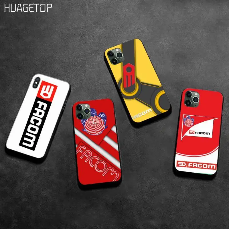 

HUAGETOP Facom Accessories black Phone Case Hull for iPhone 11 pro XS MAX 8 7 6 6S Plus X 5S SE 2020 XR case