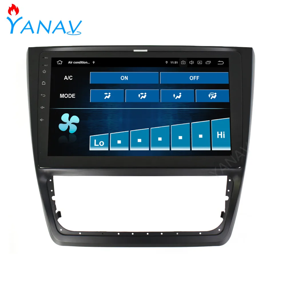 Автомагнитола 2 din для Skoda Yeti стерео-приемник на Android с сенсорным экраном GPS