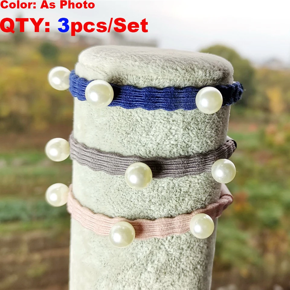 Isnice Диаметр 4 см аксессуары для волос для женщин Scrunchies упругой резинки для волос женские украшения резинка для волос резинки для волос заколки для волос повязка на голову для волос резинка для волос ободок для - Цвет: 3pcs