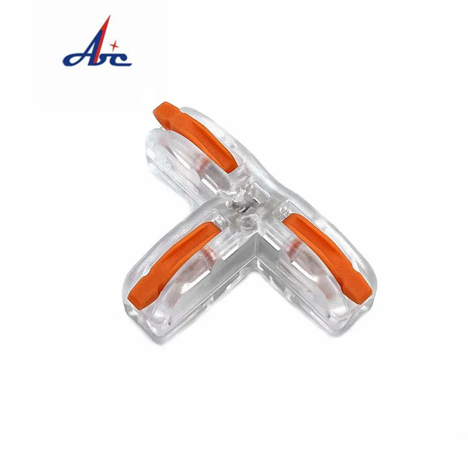 Новый универсальный Т-образный Вставной соединитель для проводов Клеммная