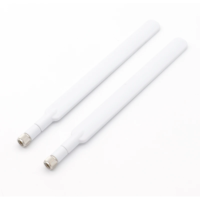 Wifi антенны с высоким коэффициентом усиления 5dBi для маршрутизатора SMA Male Long Range LTE 4G антенна для маршрутизатора huawei - Цвет: Белый