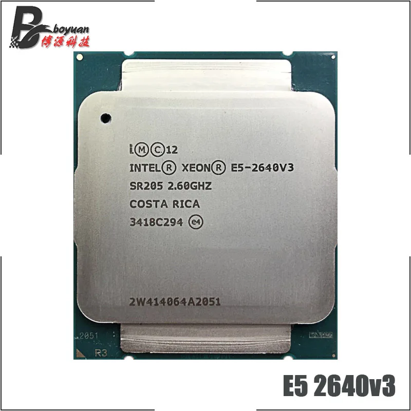 Процессор Intel Xeon E5-2640V3 E5 2640v3 E5 2640 v3, 2,6 ГГц ...
