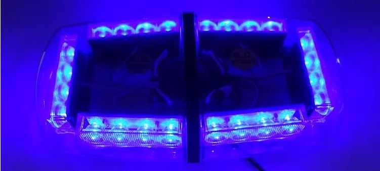 24 светодиодный мигающий светильник высокой крышей Предупреждение лампа сильное