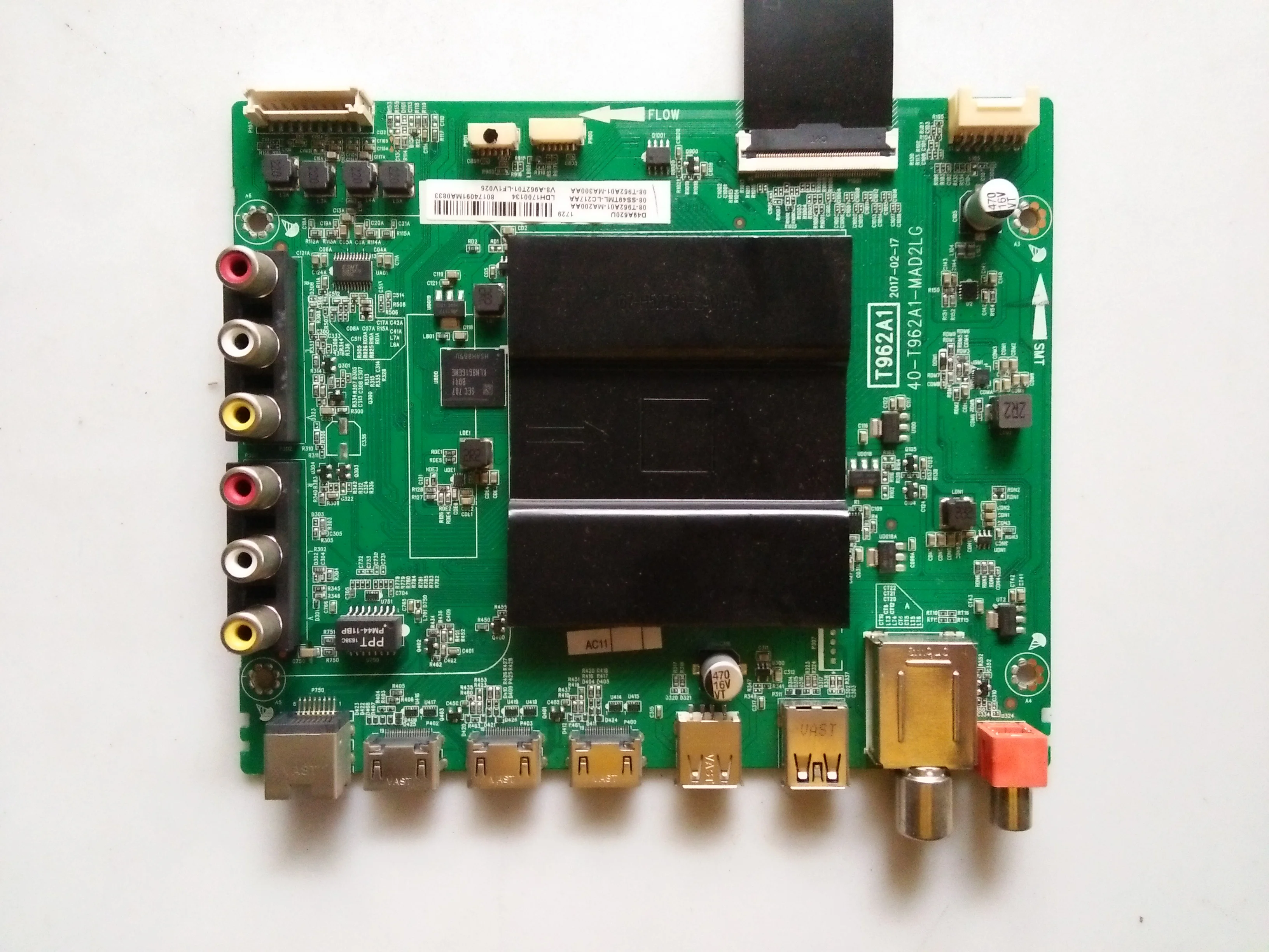 

Original Logical Circuit Board Motherboard D55A620U 49/55P4 B55A858U L55E5800A-UD Motherboard 40-T962A1-MAD2LG