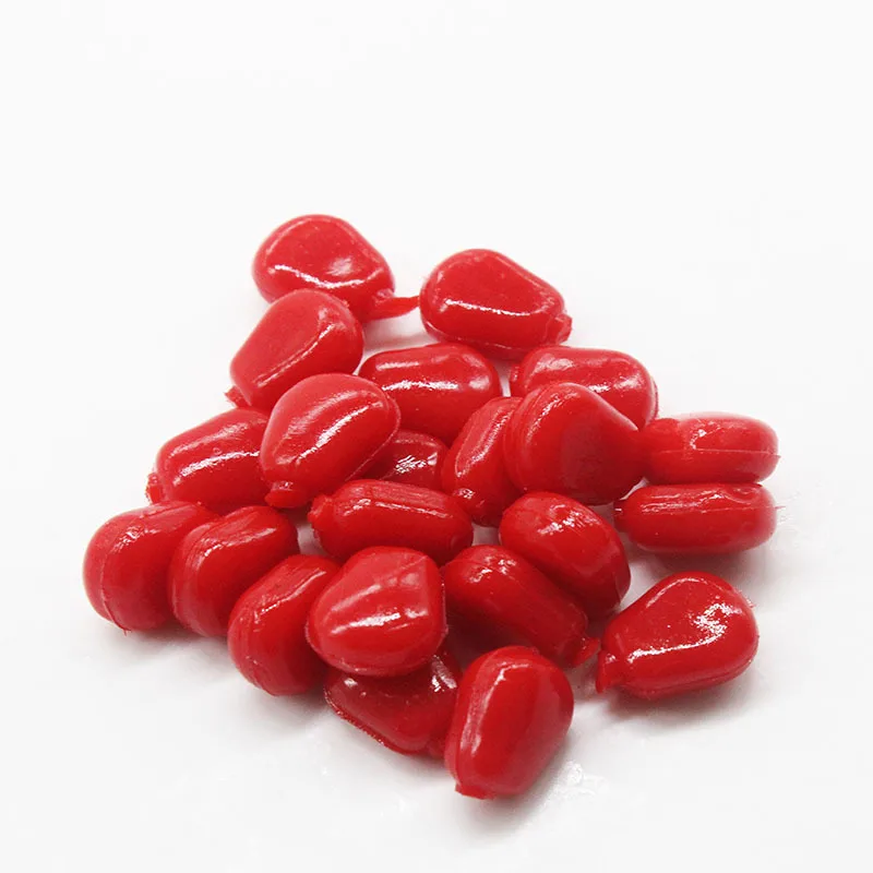 Рыболовная приманка с запахом кукурузы 30 шт./лот силиконовая мягкая пластиковая 1