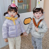 2022 new childrens cotton coat shiny ears baby winter jacket boy toddler out clothes baby jacket girls cartoon coat tz847