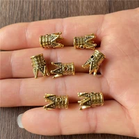 ju yuan 90pcs crown perforated alloy connection for jewelry making diy bracelet necklace accessories wholesale free shipping