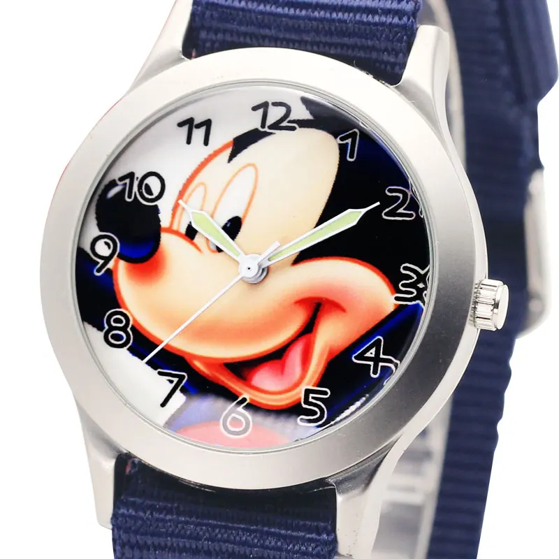 3D мультфильм прекрасные детские часы для девочек мальчиков студентов кварцевые