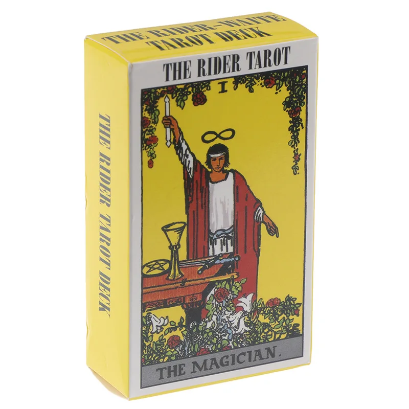 

New Spanish English Version Rider Wait Tarot Deck Divination Fate Playing Cards Board Game Gift for Friend