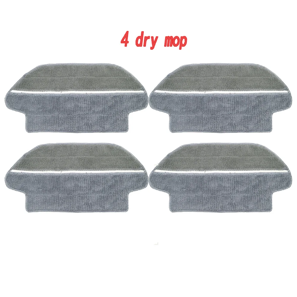 

Wet-Dry Mop Cloth Pad Accessories compatible with XiaoMi Mijia STYJ02YM Viomi V2 PRO V-RVCLM21B Robot Vacuum Cleaner Parts
