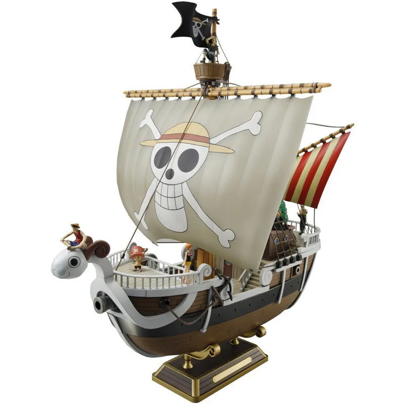 

Japan Original Bandai, One Piece One Piece Ship Assembled model 30cm Meri, anime character
