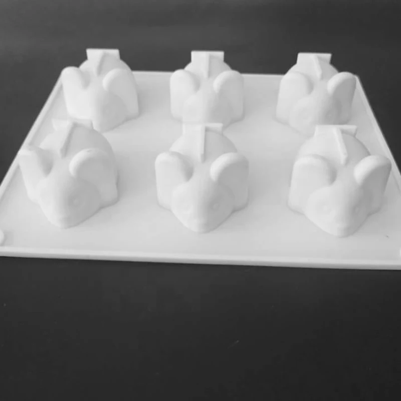 Силиконовая форма с мультяшной мышкой DIY Украшение антипригарное печенье