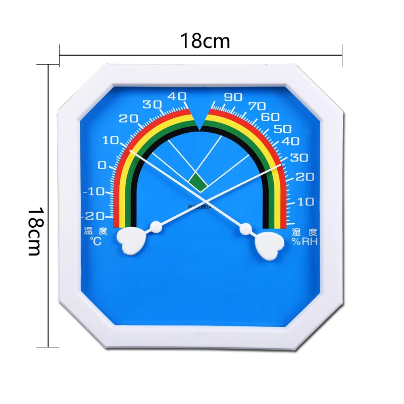 

Analog Thermometer Hygrometer Gauge Freezer Tester Temperature Sensor Humidity Meter Detector Monitor Indoor PointerThermometer1