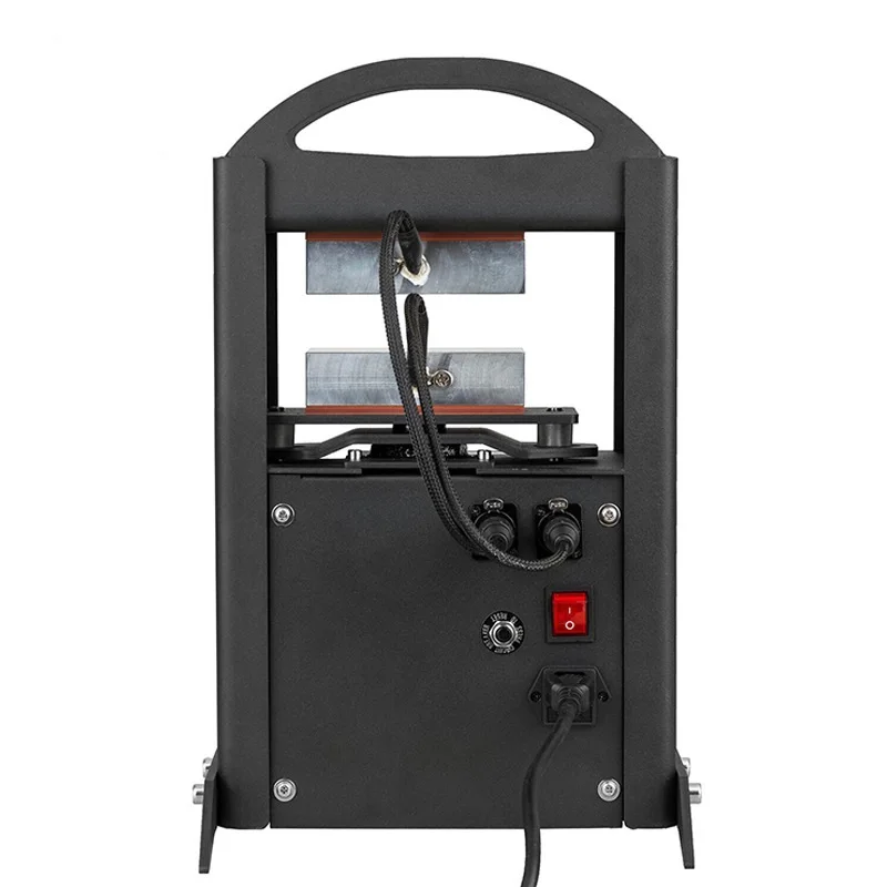 Гидравлический пресс для канифоли с двойным нагревом 5 тонн 2 3x4 7 дюйма тепловые