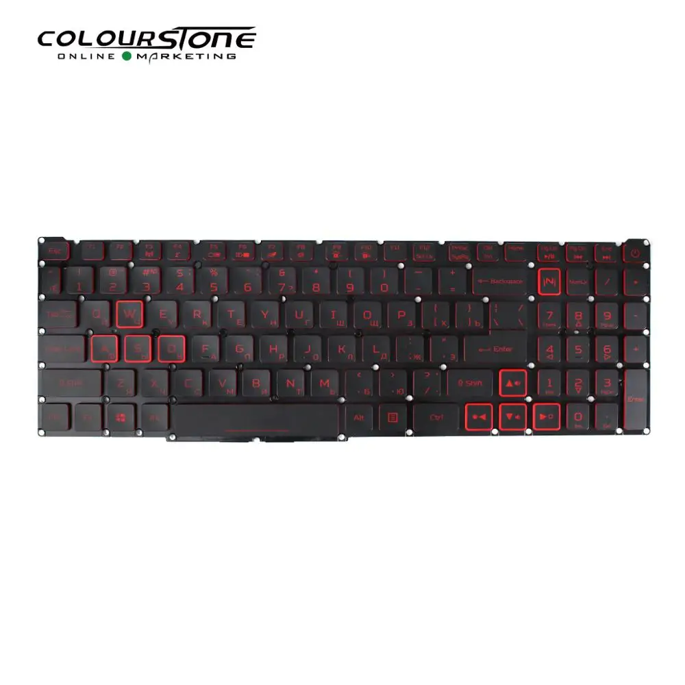 Клавиатура с подсветкой для ноутбука Acer AN515-54 RU без подсветки рамки | Компьютеры и