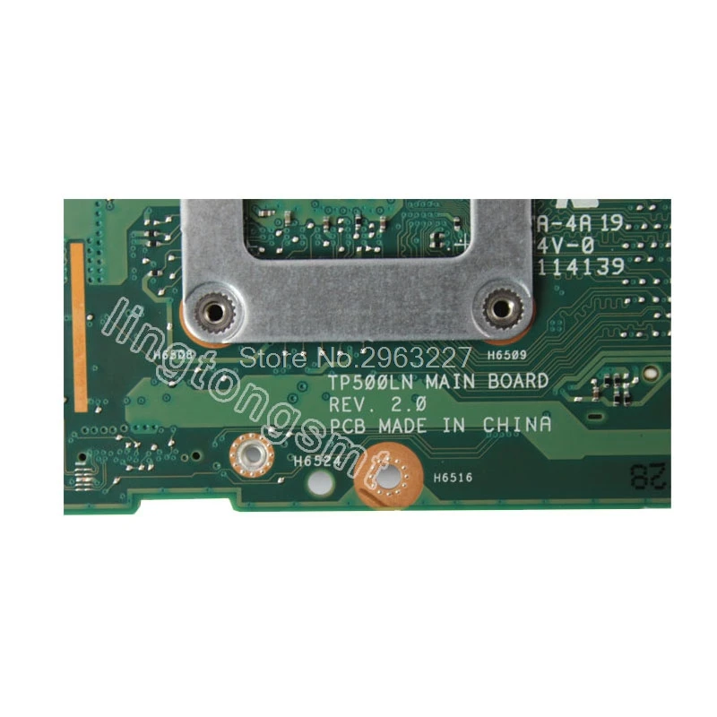 

TP500LA Motherboard REV2.0 I7-4510U 4GB For Asus TP500L R554LA TP500LN Laptop motherboard TP500LA Mainboard TP500LA Motherboard