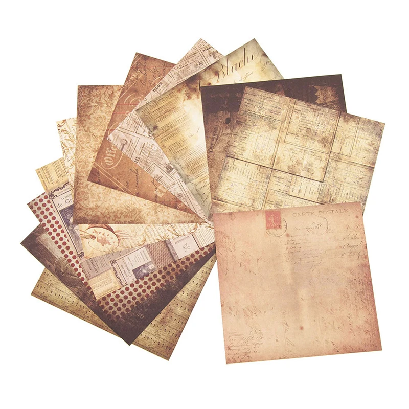 

24Pcs/Lot Retro Material Papers DIY Scrapbooking Album Diary Decorative Paper