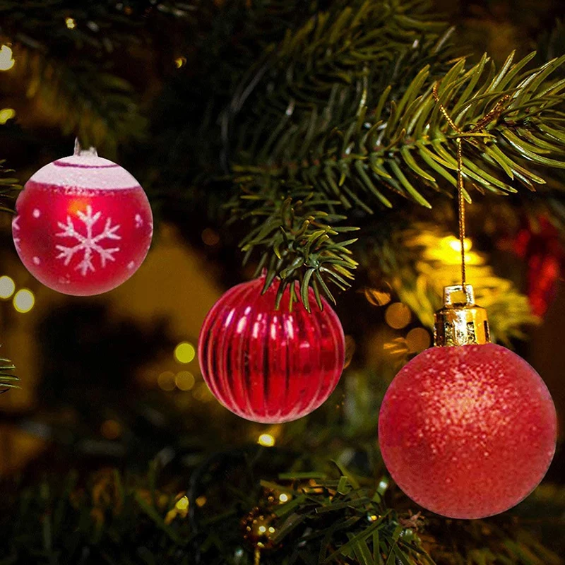 

12 шт./лот шар для рождественской елки, подвесные украшения, украшения для дома вечерние вечеринки, праздника, блестящие подвесные шары для р...