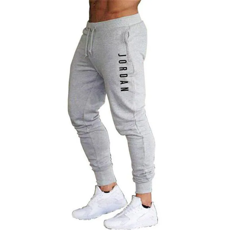 

Sports pants men's jogger fitness sports trousers new fashion printed muscle men's fitness training pants