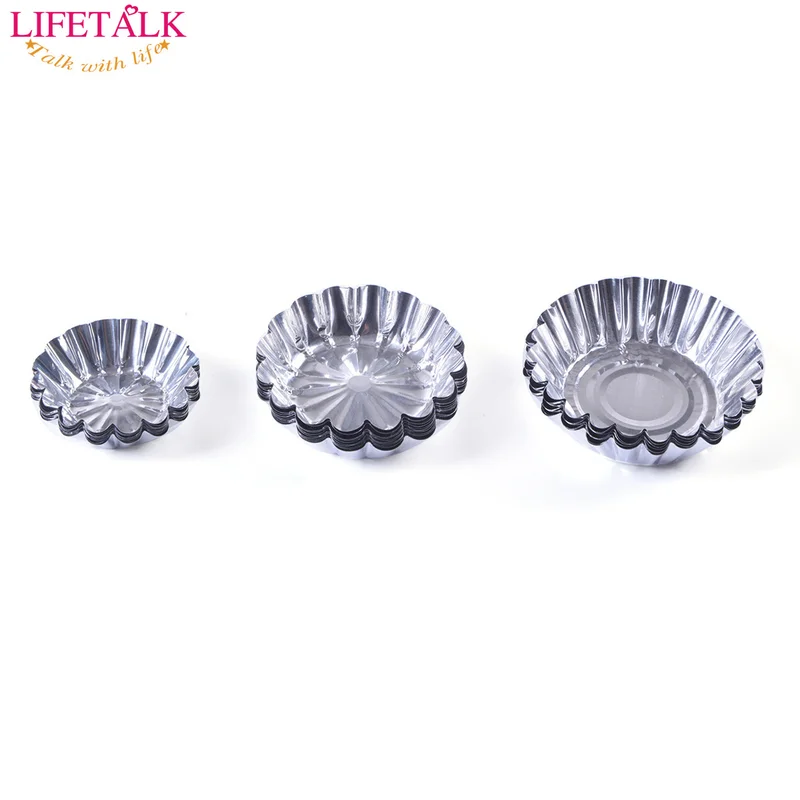 200 упаковочная алюминиевая фольга для пирожных одноразовая чаша в форме