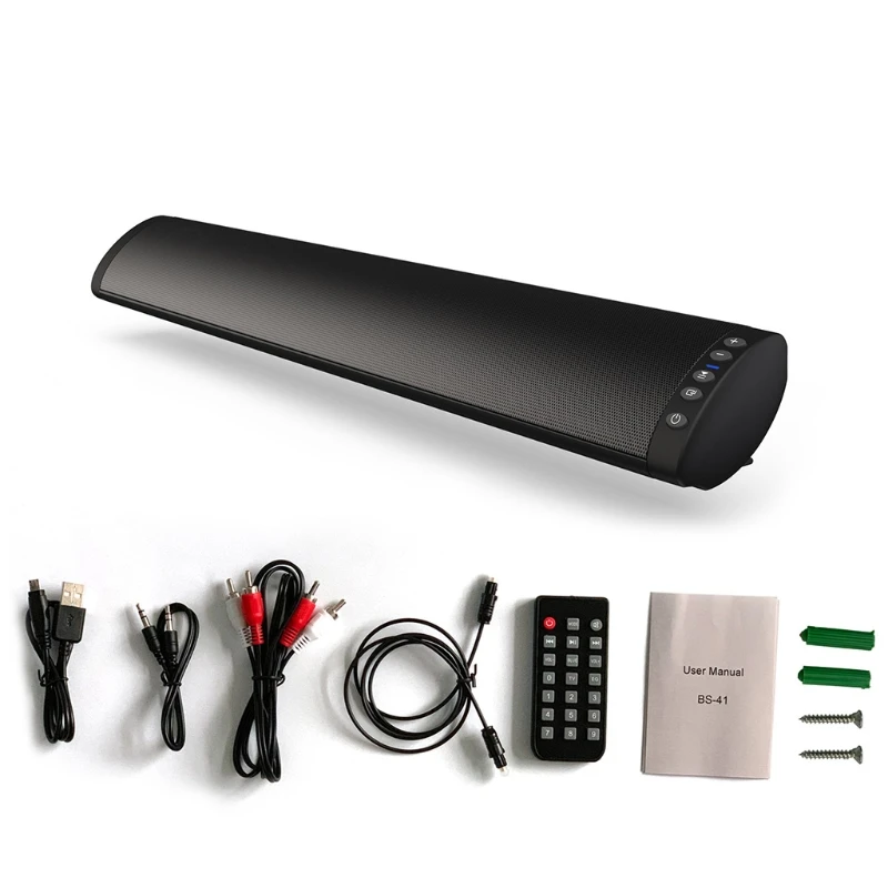 

ТВ колонки бас стерео сабвуфер поддержка стандартного кабеля полный диапазон громкоговоритель Bluetooth-Совместимость