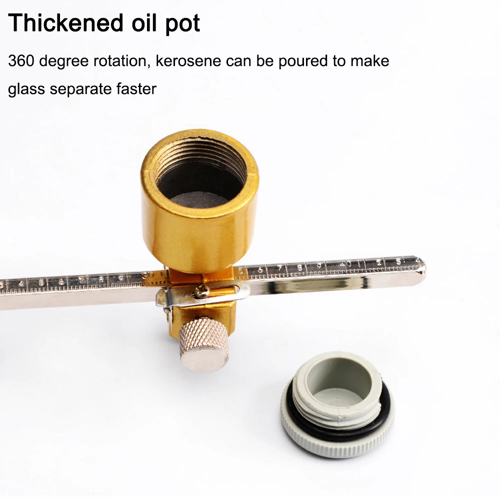 

Multifunction Industry Glass Cutter Roller Type 400mm Circle Diameter Compasses Cutting Glass Hand Operated Tool