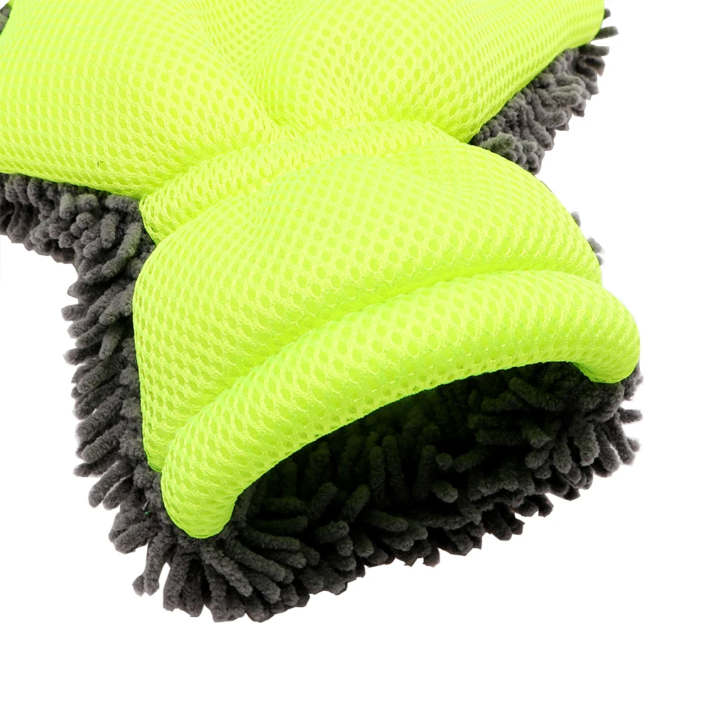 

Soft Car Cleaning Car-styling Microfiber Window Wash Tool Car Washing Gloves Car Accessories Auto Care Detailing Home Cleaning