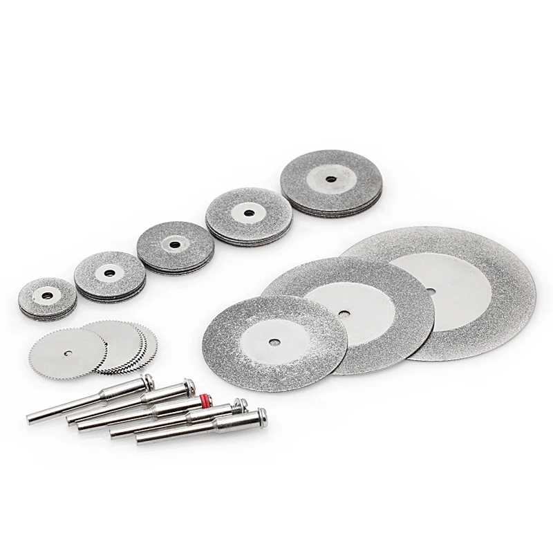 

38 Pcs Diamonte Cutting Disc Saw Blade Grinding Wheel Set Rotary Tool Circular MOLC