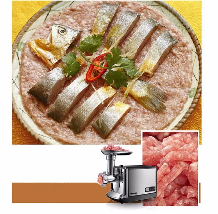 Бытовая мясорубка Электрический ремешок для мяса из нержавеющей стали