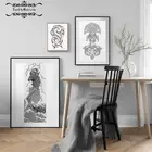 Классический ворон, корабль Северной Америки, плакат, Скандинавская Настенная картина на холсте, картины для украшения дома, Внутренняя Живопись