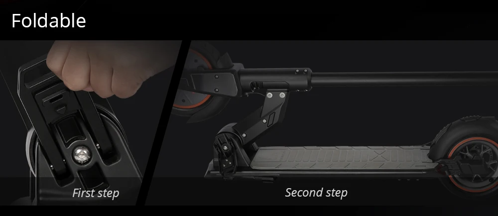 ЕС гарантия KUGOO M2 PRO складной электрический скутер диск и электронный тормоз 350 Вт двигатель пневматические шины приложение управление с ЕС