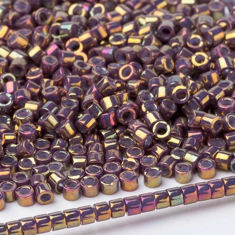 Тайдиан Miyuki бусины для изготовления ювелирных изделий Многоцветный Delica бусины для серег около 1000 штук 5 г/лот 1,6x1,3 мм