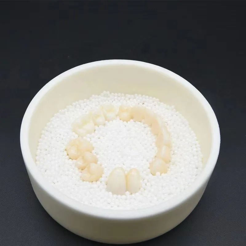 200 gram 1mm 2mm Pure Dental Zirconia Beads for Furnace Sintering High Temperature Laboratory Use |