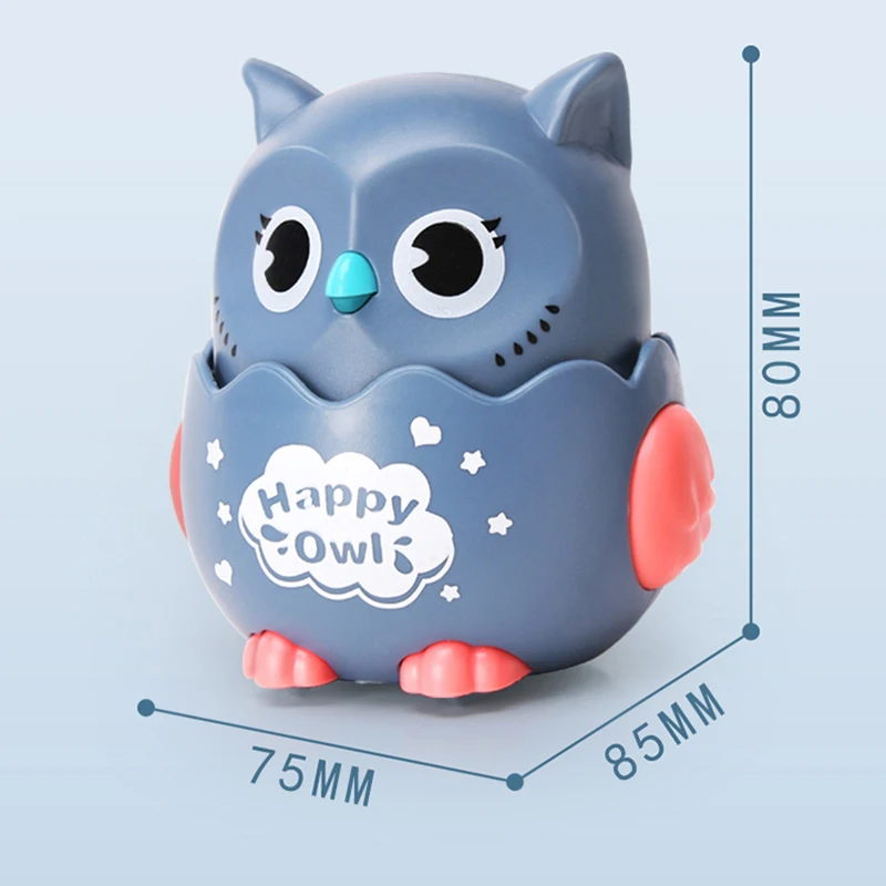 

Children Pull Back Inertial Car Toy Owl Toys Car Set Cute Cartoon Pressing Crawling Crab Toy Baby Early Education Toys Kids Gift