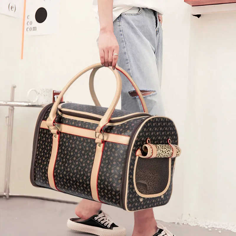 Сумка-переноска для домашних питомцев Роскошная сумочка переноски кошек и