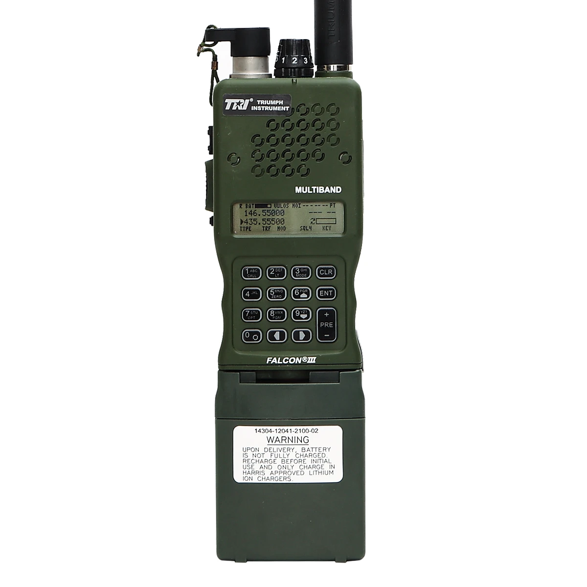 Трехдиапазонная тактическая рация TRI AN/PRC-152A(UV) 10 Вт IPX7 CS VHF UHF Двухдиапазонная