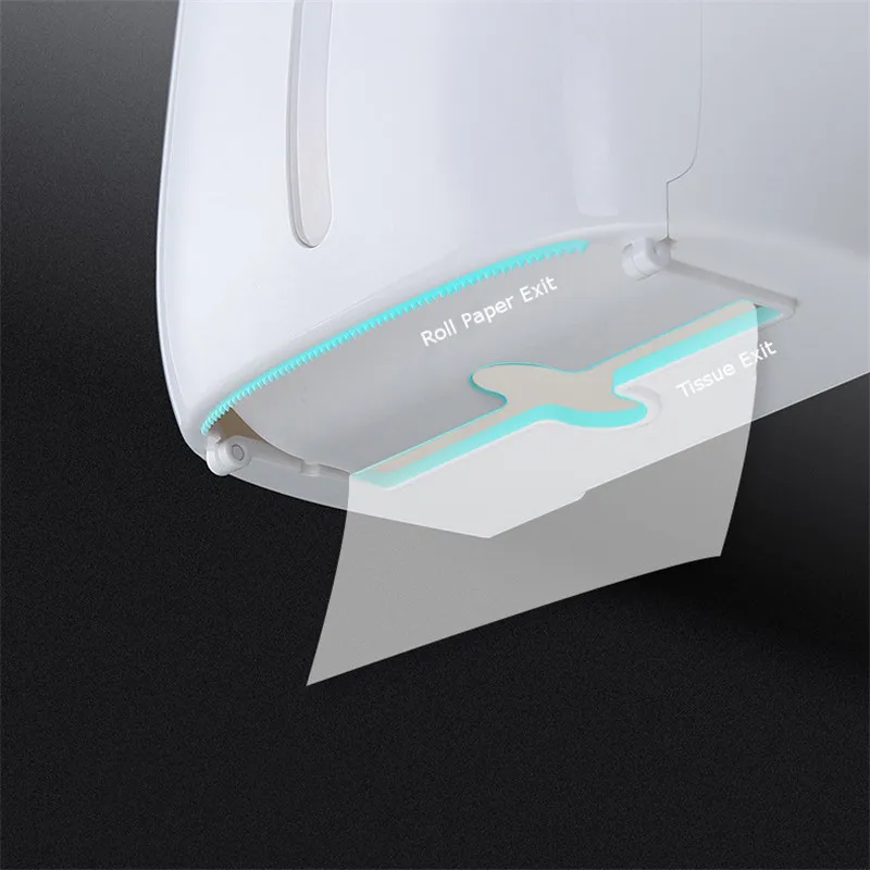 Водонепроницаемый настенный держатель для туалетной бумаги поднос рулона