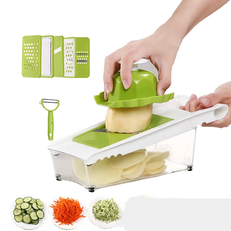 Бесплатная доставка кухонные принадлежности многофункциональная овощерезка |