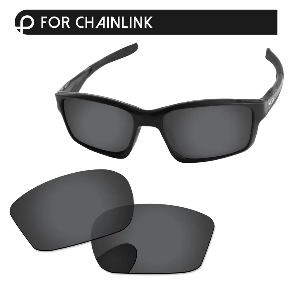 Papaviva черные поляризованные Сменные линзы для Chainlink OO9247 солнцезащитные очки оправа UVA и UVB Защита