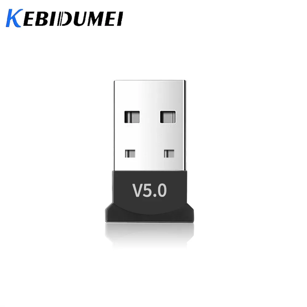 USB адаптер Kebidumei Bluetooth 5 0 беспроводной музыкальный ресивер мини usb передатчик для