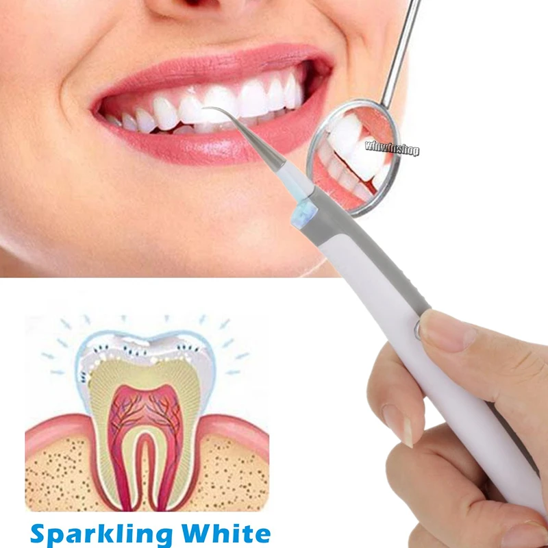

Dental Sonic Tooth Polisher Teeth Stain Eraser Burnisher Tartar Plaque Remover For Dentist Lab Equipment