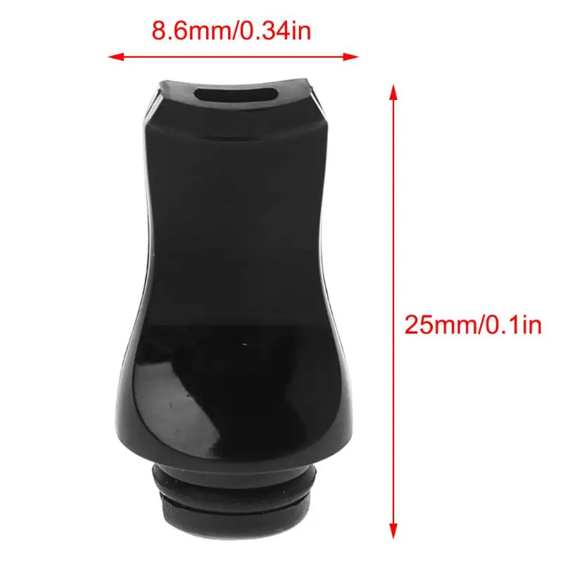 

10 Pcs/Lot 510 Drip Tip Flat Plastic Mouthpiece For Atomizer E-Cigarette Vape